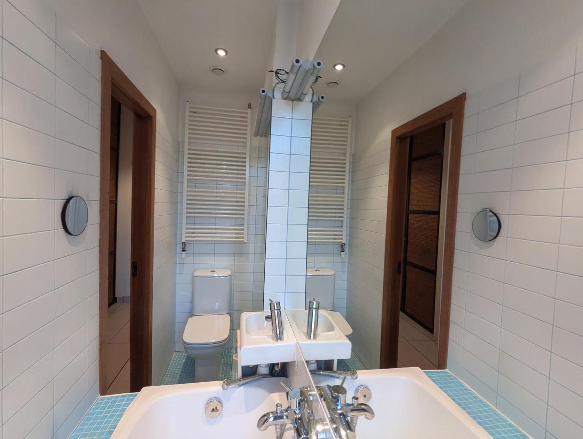 Midcentury Modern, Quiet, 40M Studio With Bath Riga Exterior foto